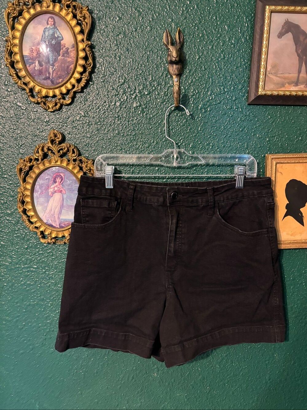 Rebecca Minkhoff Shorts Sz 14 Black